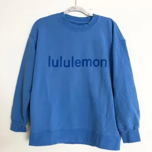 Lululemon Perfectly Oversized Crew *Graphic Blue Nile 4 thumbnail 6