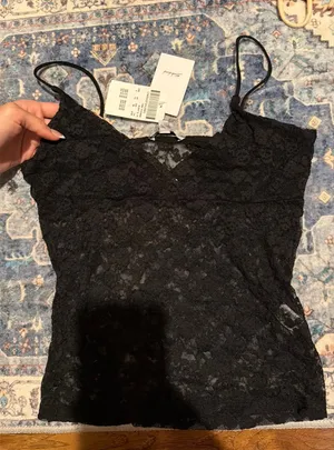 Subdued Tank Lacey Black thumbnail 1