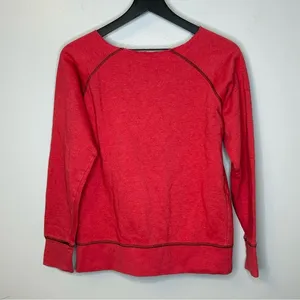 NHL Chicago Blackhawk’s Women’s Lace Up‎ Sweatshirt Size L 12/14 thumbnail 2