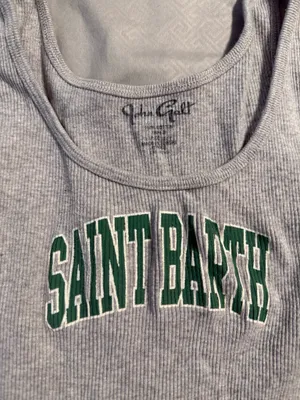 John Galt Grey Saint Barth tank top thumbnail 2