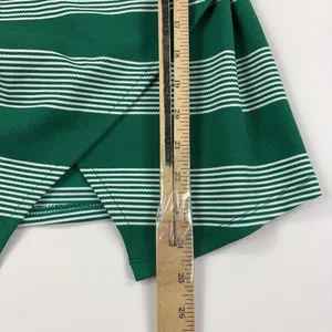 Maeve Tank Top Womens XS Green Striped V-Neck Sleeveless Knit Anthropologie thumbnail 6