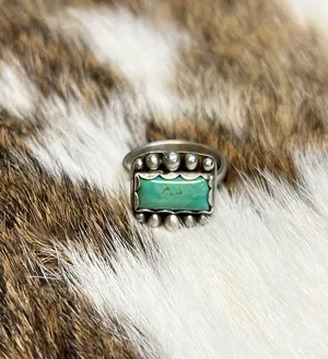 Turquoise Ring Sterling Silver 925 thumbnail 1