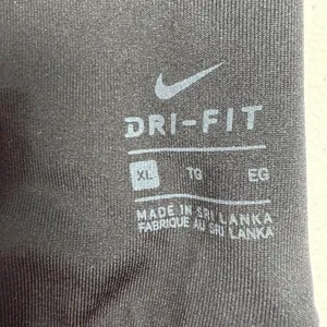 Nike XL Sports Bra Pro Indy Dri-FIT Cross-Back Black 858583-010 Activewear Logo thumbnail 9