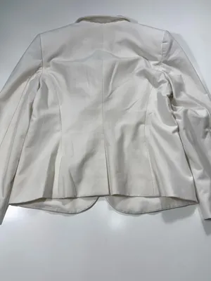 Calvin Klein White Two-Button Single-Breasted Blazer thumbnail 8