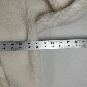 Athleta Tugga Sherpa Snap Pullover‎ Fleece Jacket Cream White Womens Large L thumbnail 3