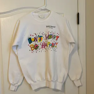 Vintage Alpine Ski Club Don’t Worry Be Happy Vancouver Sweatshirt size Medium thumbnail 4
