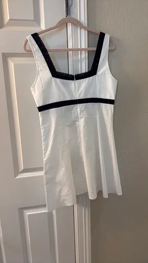 Majorelle White Revolve Mini Dress thumbnail 2