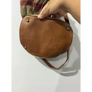 BURBERRY Canvas Mega Check Medium Ashby Hobo Saddle Q‎ thumbnail 4