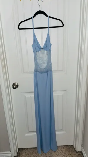 Peppermayo Blue Maxi Dress  thumbnail 4
