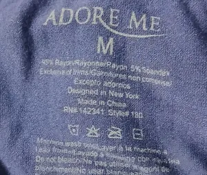 Adore Me Shorts Pajama Set Women's Size Medium Sleepwear Intimates Lounge Cozy thumbnail 3