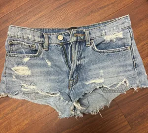 BDG Urban Outfitters Jean Shorts Mid-Rise Essential thumbnail 1