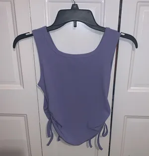 SheIn NWT lilac purple top . Perfect for summer thumbnail 1