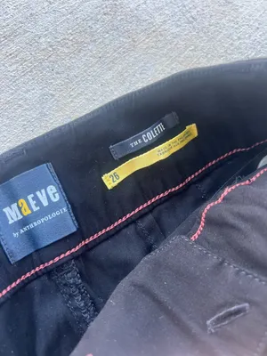 Anthropologie Maeve the Colette black‎ pants size 26 thumbnail 8