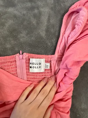 Hello Molly Dress Mini Pink thumbnail 3