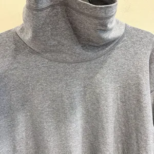 Lululemon Ready to Rulu‎ Pullover Funnel Neck Heathered Asphalt Grey 12 Sporty thumbnail 5