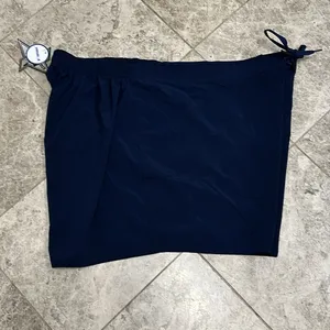 Swimsuits For All Navy Board Short NEW Size 26 Unlined Pocket Elastic Waist thumbnail 7