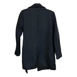 Zara Women's Sz S Black Long Sleeve Jacket Coat D Link Lined Heavy Winter thumbnail 6