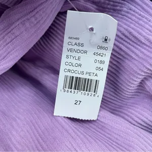 Pacsun Lilac corduroy high waist flare jeans thumbnail 5