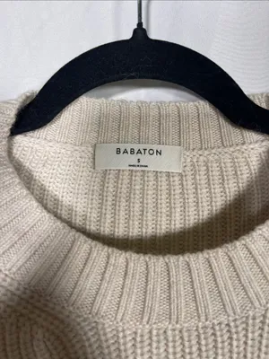 Babaton Aritzia Womens Grazia Merino Wool Sweater Small thumbnail 3