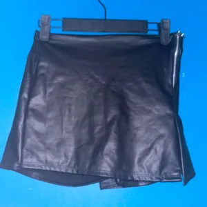 PU Leather Skort Black thumbnail 1
