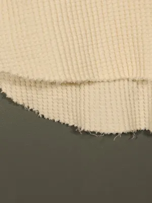 NWT Free People Long Sleeve V Neck Henley in Ivory Size Medium thumbnail 12