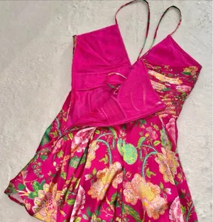 NWOT Rococo Sand Chloe Short Mini Dress size Medium thumbnail 9
