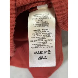 Free People Marley Off The Shoulder Ribbed Long Sleeve Top Rust Orange M New thumbnail 9