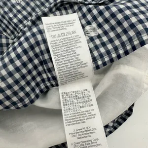 MADEWELL Embroidered Tiered Pull-on Mini Skirt Gingham Check Women’s S thumbnail 6