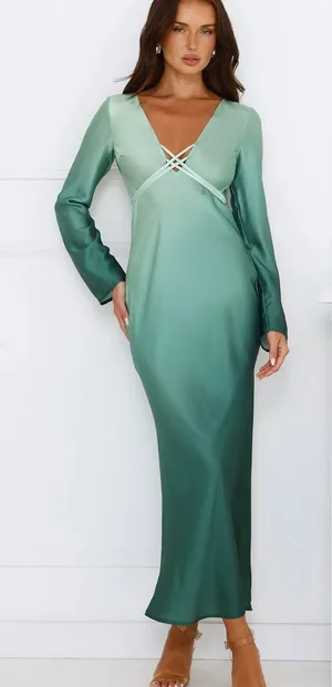 HELLO‎ MOLLY Horizon Hues Maxi Dress thumbnail 1