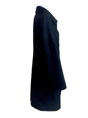 Kenneth Cole Reaction Structured Mid-Length Wool Blend Modern Winter Coat 12 thumbnail 5