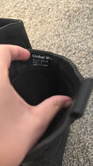 Cowboy Boots Black Size 7.5 thumbnail 2