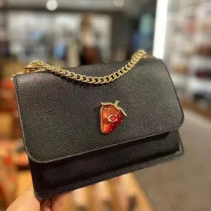 coach Klare Crossbody In Signature Canvas With Strawberry CH331 thumbnail 3