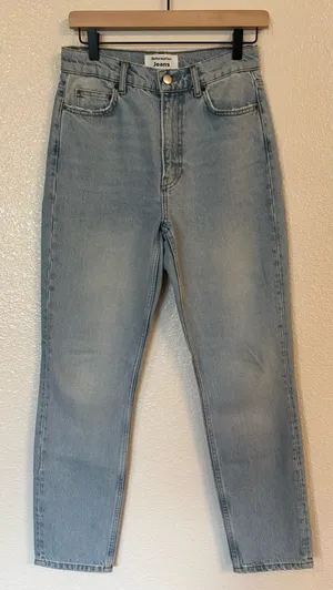 REFORMATION Jeans Straight Leg in Tahoe thumbnail 1
