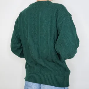 St. John's Bay Vintage 90s Green Mountain Elk Winter Sweater thumbnail 3