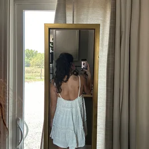 Zara White Mini Dress thumbnail 2