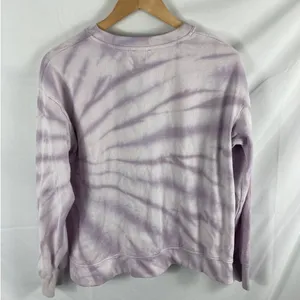 SPLENDID | Twilight Tie-Dye Pullover Sweatshirt in Eve Hush/Blush Size medium thumbnail 6