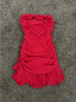 Lucy in the Sky Mini Dress Salmon thumbnail 1