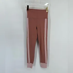 Athleta elation rib trim‎ tight Palermo pink/ and orchid pink Size xxs thumbnail 3
