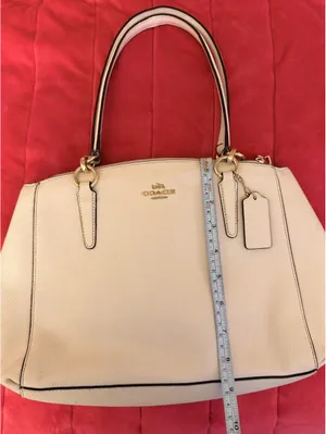 White Coach Christie Carryall in Crossgrain Leather 2017 thumbnail 8