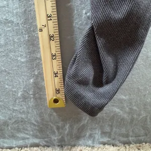 1712 | Alo Yoga Y2K Goddess Ribbed Leg Warmer Yoga Leggings Black Grey Womens S‎ thumbnail 4