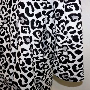 Andrew Marc‎ leopard print black and white longline open front cardigan size S thumbnail 9