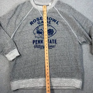 Penn State Nittany Lions Tailgate Clothing Rose Bowl Sweatshirt Size Medium Gray thumbnail 6