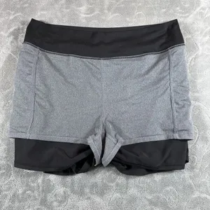 Vuori Womens Large Volley Skirt Black Athletic Tennis Pickleball Skort Pleated thumbnail 10