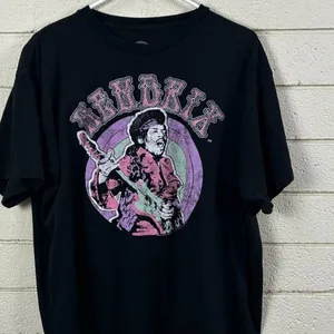 Jimi Hendrix Black Band Tee size XL thumbnail 8