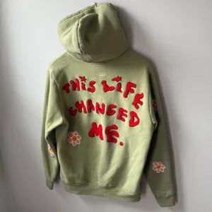 Green Abstract by Jules Skeleton Hoodie 🔥 Size L thumbnail 4