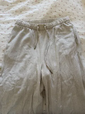 Thirty Years Linen Pants Tan thumbnail 3