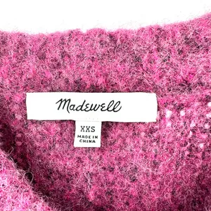 Madewell size XXS wool blend purple pink‎ sweater thumbnail 3