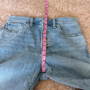 Madewell The Perfect Vintage Straight Jeans Light Wash Denim Button Fly Size 29 thumbnail 7