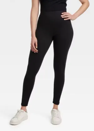 A New Day Black Super Soft Leggings 2 Pack Women's Size XL NWT thumbnail 1