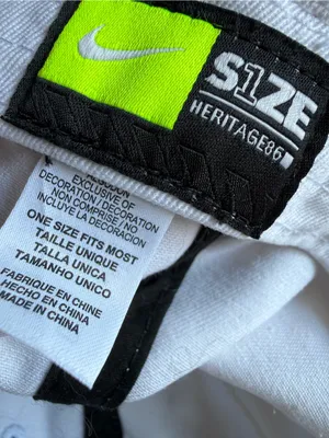 Nike Just Do It White JDI Cap Athletic Athlesure thumbnail 6